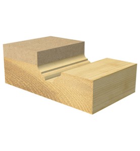 5.2mm radius Classic Panel met bovenlager C201X1/2TC