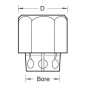 CE/CNS/127 Multisplit Collet 1/2 inch met moer CE/CNS/127 Multisplit Collet 1/2 inch met moer