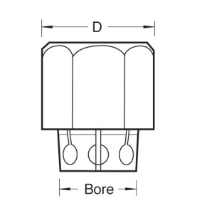 CE/CNS/1 Spantangverlengmoer