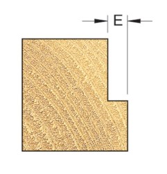 MB/02 Miniatuurfrees Sponningfrees 11.1x13mm