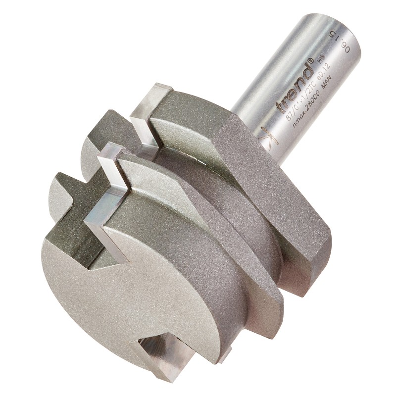 Veer en Groefset 87/01 schacht: 1/2 inch
