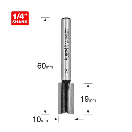 TR09 x1/4TC  groeffrees 2 snijvlakken