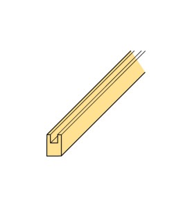 Miniatuurfrees Two flute DH/03X8MMTC