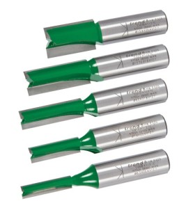 CraftPro Groeffrezen  5-delig 1/2 inch M1