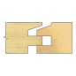 C157 Profiel- en contraprofiel Bevel (1/2 inch) C157 Profiel- en contraprofiel Bevel (1/2 inch)