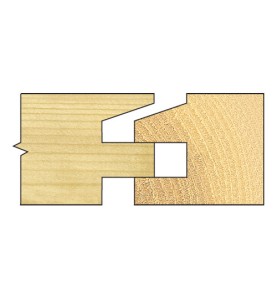 Profiel- en contraprofiel Bevel C157X1/2TC