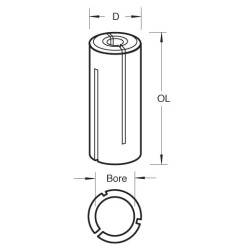 Spantang voor Hitachi TR12  3/8 inch