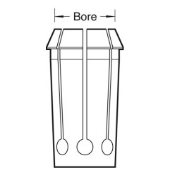 T10 / T11 Spantang 1/2 inch (12.7mm)